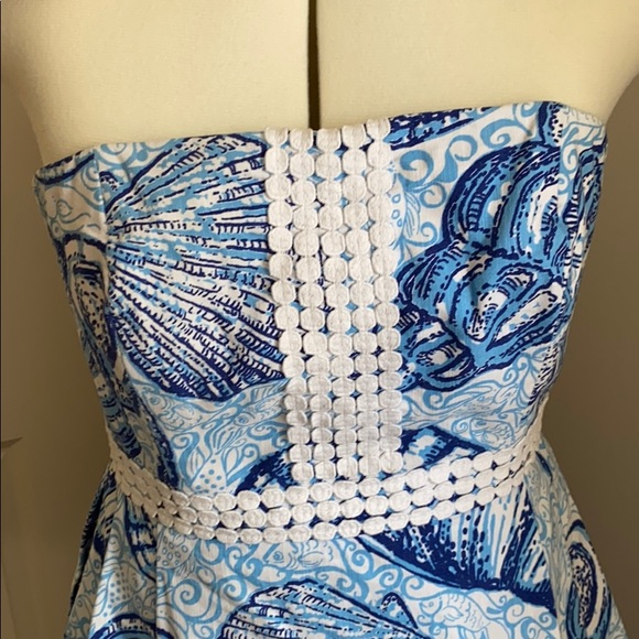 • Lilly Pulitzer • Strapless Bubble dress - Picture 2 of 4